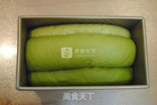 抹茶渐变土司的做法步骤：13
