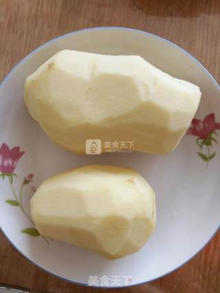 酸辣土豆丝的做法步骤：1