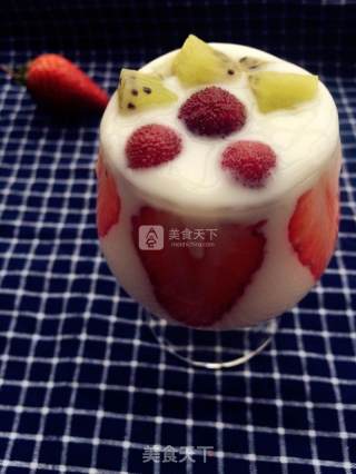 水果慕斯雪的做法步骤：7