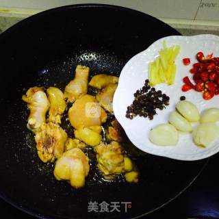 鸡腿肉炖土豆的做法步骤：7