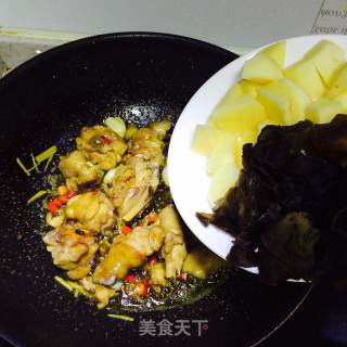 鸡腿肉炖土豆的做法步骤：9