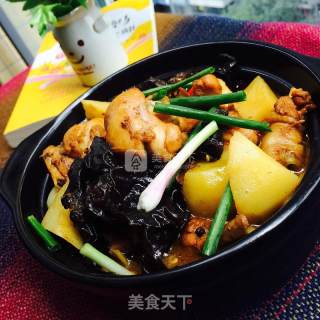 鸡腿肉炖土豆的做法步骤：15