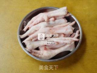 虎皮蒸凤爪的做法步骤：1