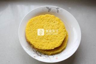 榴莲控最爱——榴莲慕斯蛋糕的做法步骤：3