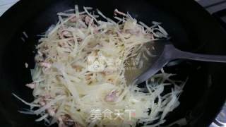 肉炒土豆丝的做法步骤：5