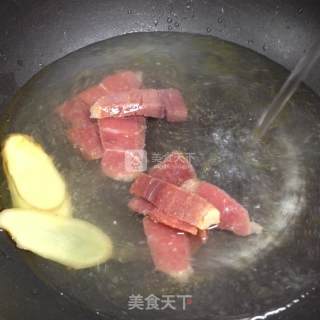 火腿香菇萝卜汤的做法步骤：6