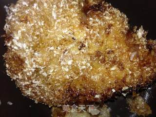 蒜香面包糠鸡排的做法步骤：16