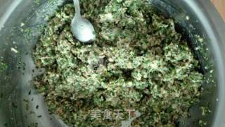 青椒韭菜饺子的做法步骤：3