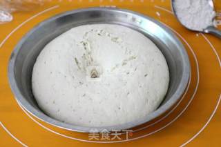 【再见渣难-九阳破壁豆浆机】豆浆风味的三色花卷的做法步骤：8