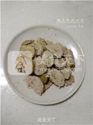 【春，食在达州】豌豆尖圆子汤的做法步骤：2