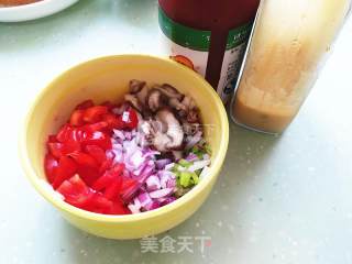 吐司披萨的做法步骤：2