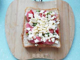 吐司披萨的做法步骤：8