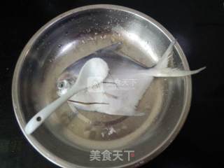 葱熇小鲳鱼的做法步骤：3