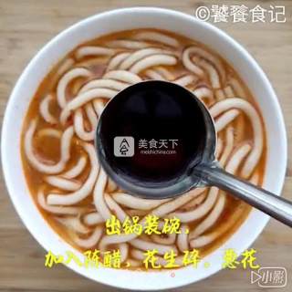 家庭版酸辣粉的做法步骤：10