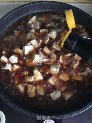 蟹肉烩豆腐的做法步骤：9