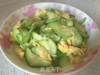 西葫芦炒蛋的做法步骤：4