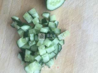 蔬菜鸡蛋炒饭的做法步骤：3