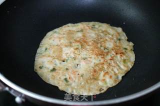 三文鱼煎饼的做法步骤：6