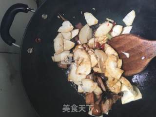 春笋炒腊肉的做法步骤：6