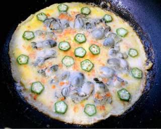 牡蛎煎蛋饼的做法步骤：9