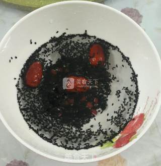 益肾补血豆米糊的做法步骤：2