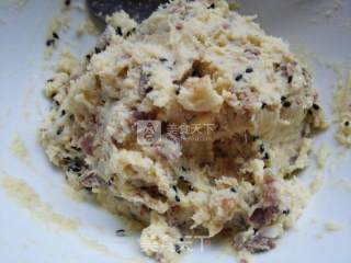 鸡蛋山药牛肉球的做法步骤：7