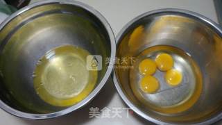 可可戚风蛋糕的做法步骤：2