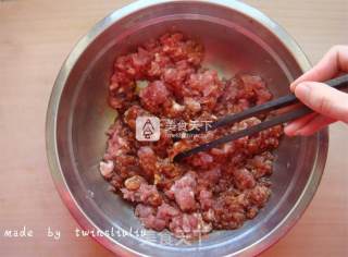 香菇酿肉的做法步骤：4