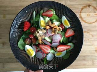 营养均衡大拌菜的做法步骤：4