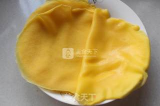 芒果班戟——得利仕溢彩系列无油烟煎炒锅体验的做法步骤：12