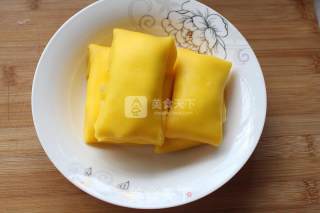 芒果班戟——得利仕溢彩系列无油烟煎炒锅体验的做法步骤：15