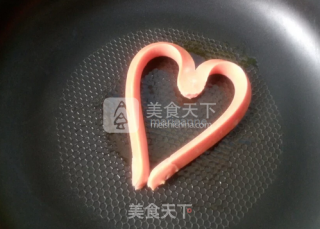 爱心鸡蛋蔬菜面的做法步骤：4