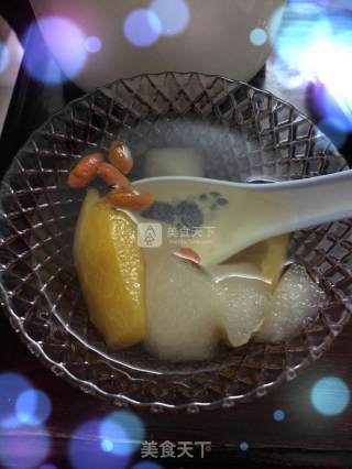 冰糖炖川贝枇杷雪梨的做法步骤：7