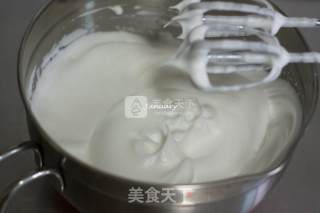 心形原味戚风蛋糕的做法步骤：7
