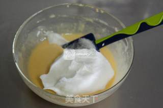 心形原味戚风蛋糕的做法步骤：8