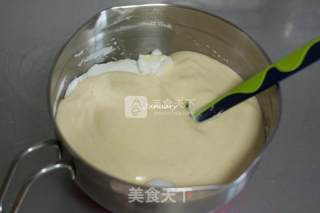 心形原味戚风蛋糕的做法步骤：9
