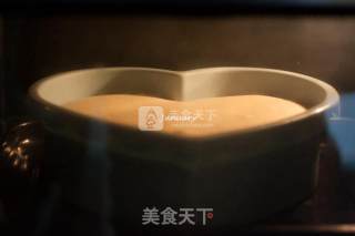 心形原味戚风蛋糕的做法步骤：11