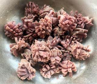 彩椒菊花鸡胗的做法步骤：6