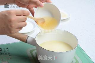 芒果豆浆布丁——九阳知食的做法步骤：3