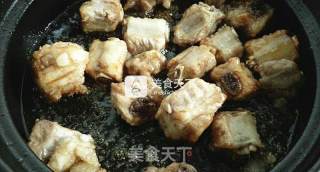 茶香排骨（塔吉锅版）的做法步骤：9