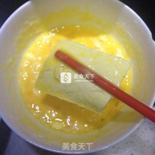 香煎肉末豆腐的做法步骤：2