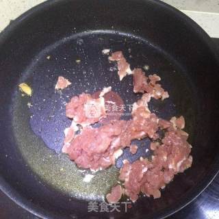 香煎肉末豆腐的做法步骤：7