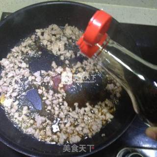香煎肉末豆腐的做法步骤：8