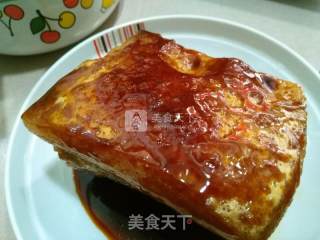 腐香芋头扣肉的做法步骤：4