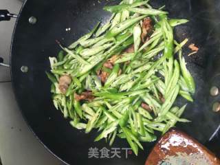 小炒肉的做法步骤：9