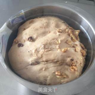 全麦核桃欧包的做法步骤：4