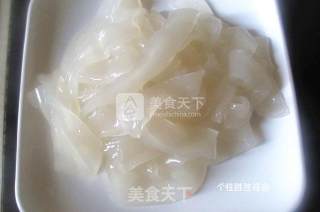爆炒拉皮的做法步骤：2