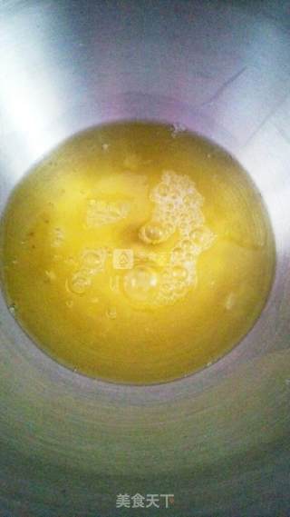 八寸菠菜戚风蛋糕的做法步骤：6