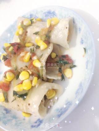 三色春饼的做法步骤：4