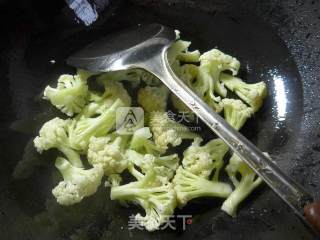 笋干菜煮花菜的做法步骤：2
